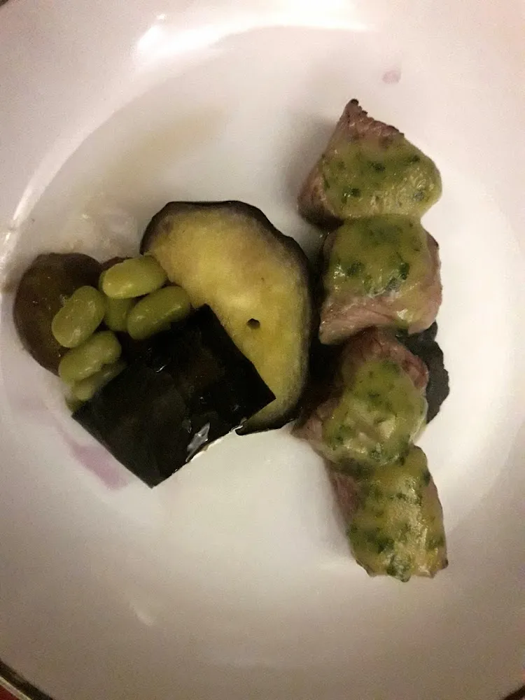 Agneau Courgettes