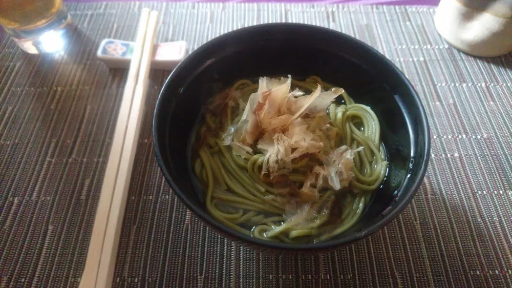 Nouilles de Sarrasin Au Thé Vert